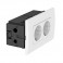 Розетки AR 45 серии Modul 45
